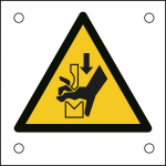 Brady W/W030/NT/ALU05-50X50-1 safety sign Plate safety sign 1 pc(s)