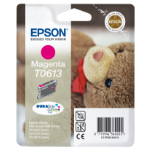 Epson C13T06134010/T0613 Ink cartridge magenta, 250 pages/5% 8ml for Epson Stylus D 68