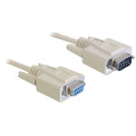 DeLOCK 84064 serial cable Beige 2 m DB-9