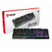 MSI VIGOR GK30 RGB MEMchanical Gaming Keyboard ' DE Layout, MECH. Membrane switches, 6-Zone RGB Lighting, RGB Mystic Light, water repellent keyboard design'