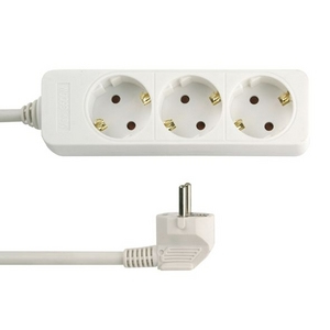 Image of REV 0512246555 power extension 3 m 3 AC outlet(s) Indoor White