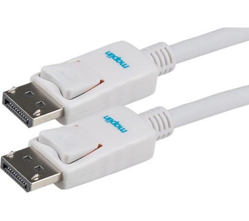 Maplin MAPCDP01-WH DisplayPort cable 3 m White