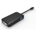 Microconnect USB3.1CCOM10 USB graphics adapter 3840 x 2160 pixels Black