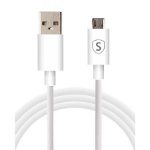 Noname EU Product - MicroUSB-Charger  1m - White