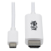 Tripp Lite U444-006-HWE video cable adapter 72" (1.83 m) USB Type-C HDMI Type A (Standard) White