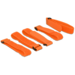 DeLOCK 18707 hook/loop fastener Orange 5 pc(s)