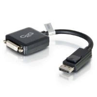 F verrouillé - 20 cm Adaptateur vidéo C2G DisplayPort to DVI-D Adapter Converter Noir M DisplayPort Single Link DVI-D Video Adapter M/F Black pour DVI-D 