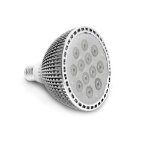 YYC LED PAR38 E27 13.5W silver clear WW