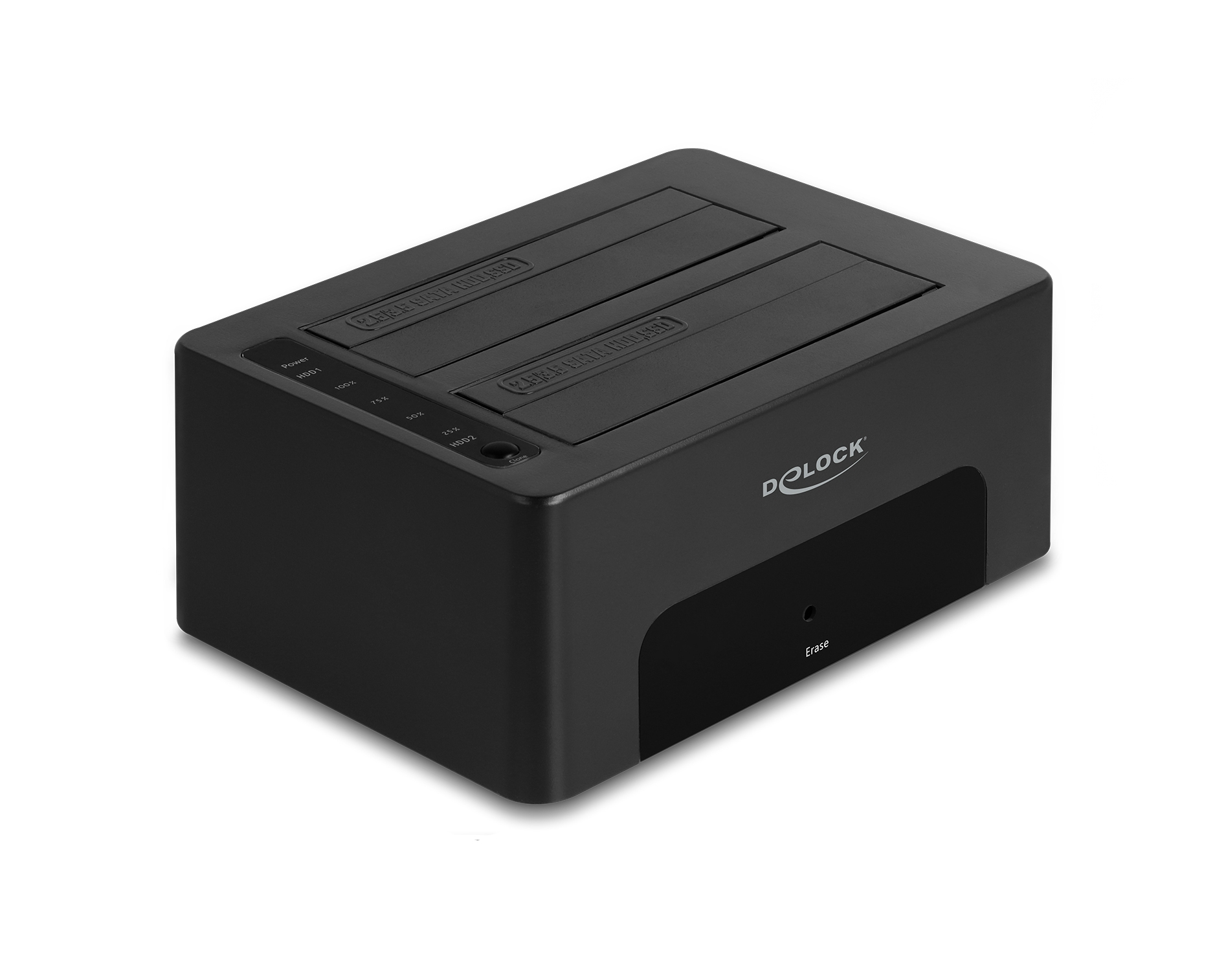 Image of DeLOCK 64187 storage drive enclosure HDD/SSD enclosure Black 2.5/3.5"