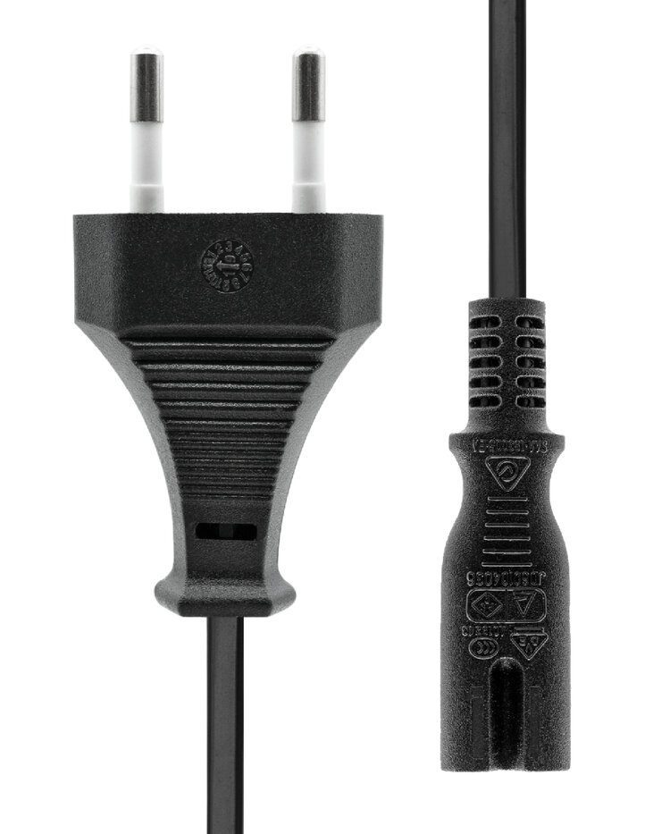 Image of ProXtend C (EU) to C7 Power Cord Black 5m