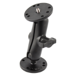 RAM Mounts Double Ball Mount with 1/4"-20 Male Thread