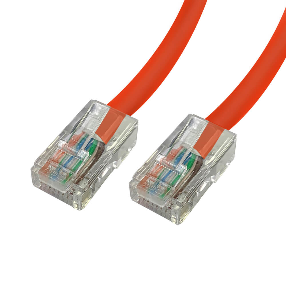 Videk Unbooted Cat5e UTP Cross Wired Patch Cable Red 3Mtr