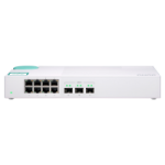 QNAP QSW-308S network switch Unmanaged Gigabit Ethernet (10/100/1000) White