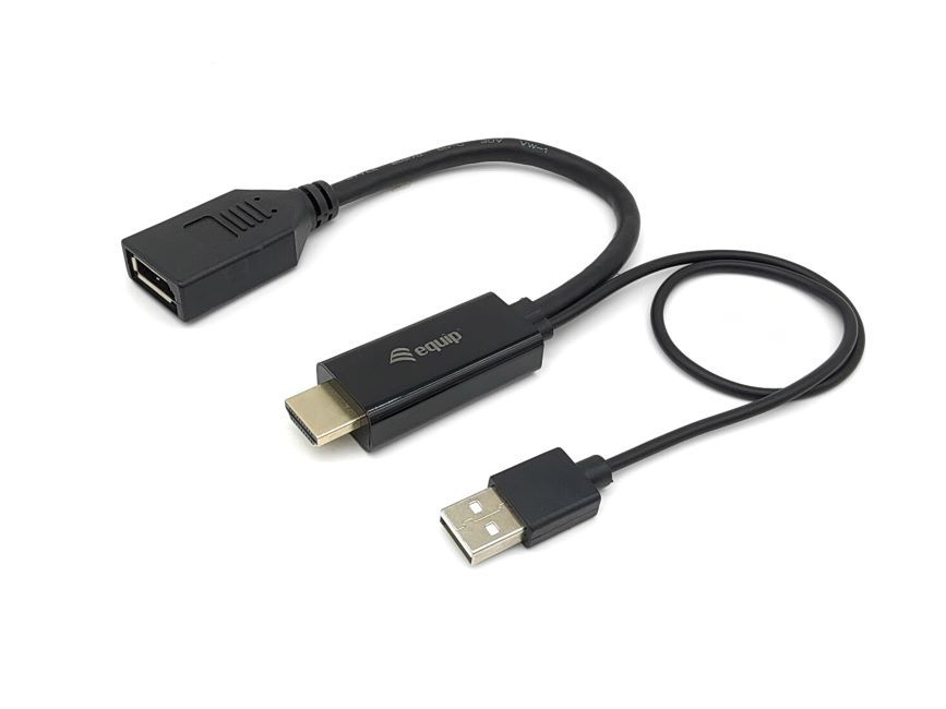 Photos - Cable (video, audio, USB) Equip HDMI to DisplayPort Adapter 119039 