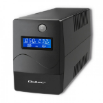 Qoltec Monolith uninterruptible power supply (UPS) Double-conversion (Online) 0.45 kVA 240 W 2 AC outlet(s)