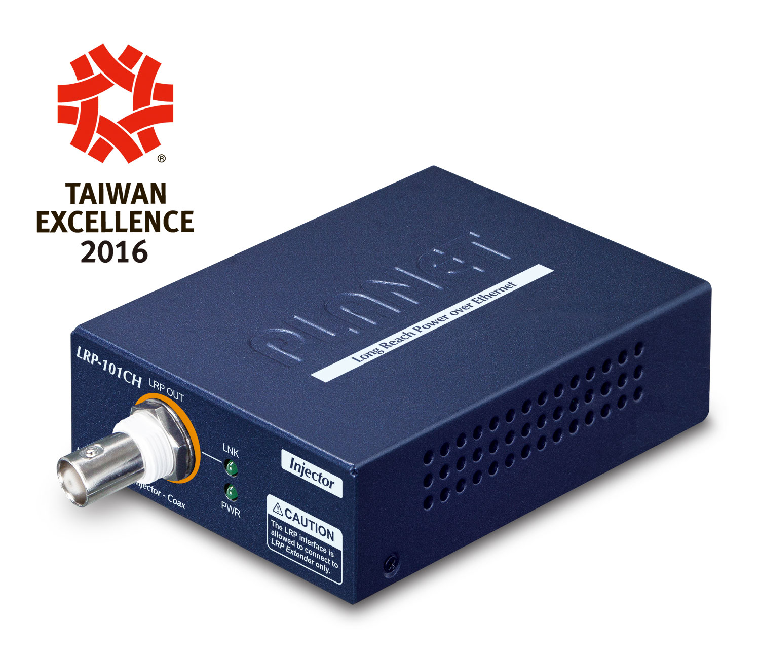 PLANET LRP-101CH PoE adapter Fast Ethernet