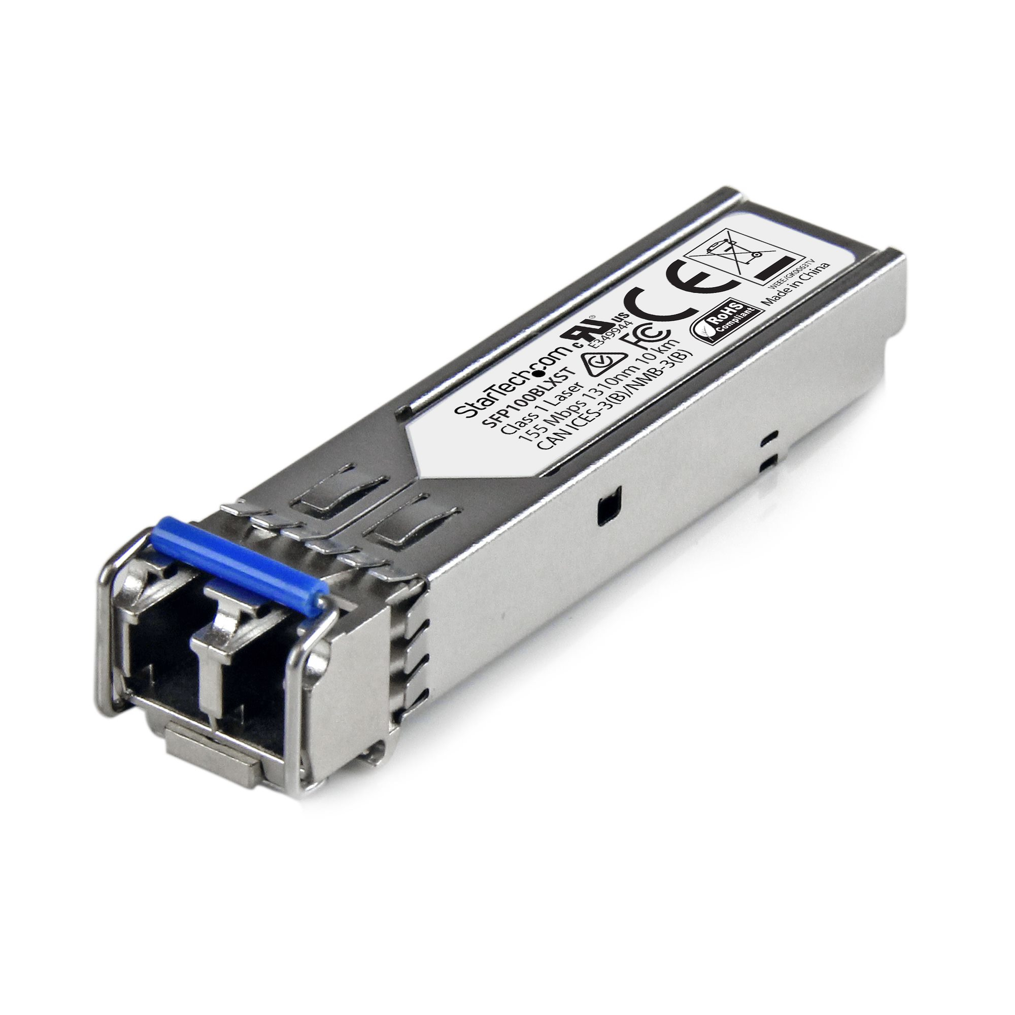 Image of StarTech.com MSA Compliant SFP Transceiver Module - 100BASE-LX~MSA...