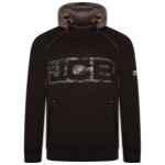 JCB Horton Hoodie Black/Grey L