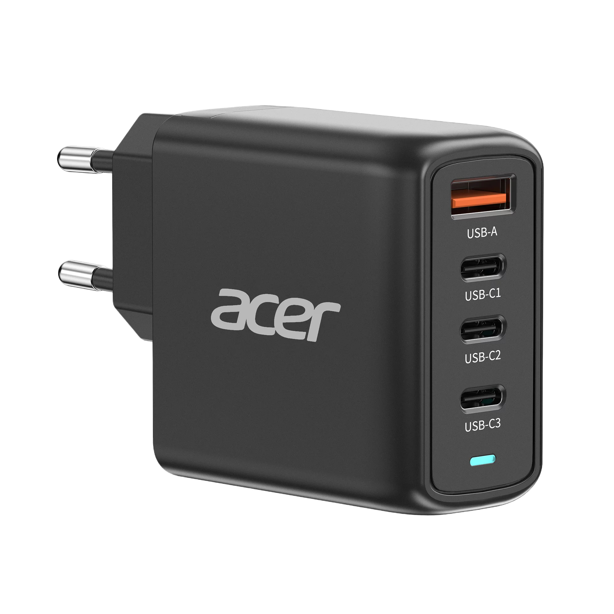 EU Product - 100W PD GaN Charger, 3 x USB C and 1 x USB A