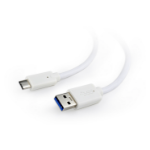 Gembird CCP-USB3-AMCM-6-W USB cable USB 3.2 Gen 1 (3.1 Gen 1) 1.8 m USB A USB C White