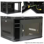 FDL COMBOW 12U 19 INCH CABINET (530W x 600D) - GLASS DOOR