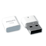 Philips FM32FD85B USB flash drive 32 GB USB Type-A 2.0 White