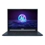 MSI Stealth 14 Studio 14 AI STUDIO A1VFG-091US Intel Core Ultra 9 185H Laptop 14" Full HD+ 32 GB DDR5-SDRAM 1 TB SSD NVIDIA GeForce RTX 4060 Wi-Fi 7 (802.11be) Windows 11 Pro Blue