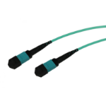 eNet Components MTPF2XO-OM4-5M-ENC InfiniBand/fibre optic cable 196.9" (5 m) MPO/MTP Aqua color