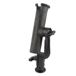 RAM Mounts Tube Fishing Rod Holder with Revolution Ratchet and Base