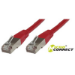 Microconnect SSTP6005R networking cable Red 0.5 m Cat6 S/FTP (S-STP)