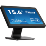 iiyama ProLite T1633MSC-B1 computer monitor 39.6 cm (15.6") 1920 x 1080 pixels Full HD LCD Touchscreen Black