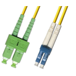 Microconnect FIB841005 fibre optic cable 5 m SC LC OS2 Yellow
