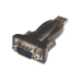 Microconnect USBADB9FC cable gender changer RS232 USB A Black