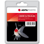 AgfaPhoto APCCLI551XLB ink cartridge 1 pc(s) Standard Yield Photo black
