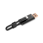 Ednet 31519 card reader Black USB 3.2 Gen 1 (3.1 Gen 1)/Lightning