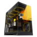 Geometric Model 5 Midi Tower Black, Yellow