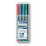 Staedtler 312 WP4 marker 1 pc(s) Black, Blue, Brown, Green, Orange, Red, Violet, Yellow