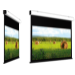 Screen International Compact Home Cinema VA 180cm x 112cm, 16/10 Format Non Tensioned Electric Screen, Matt White Surface, 30cm Black Drop and 5cm Black Borders - White case - 220v motor