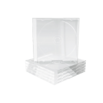 MediaRange BOX24 optical disc case Jewel case 1 discs Transparent