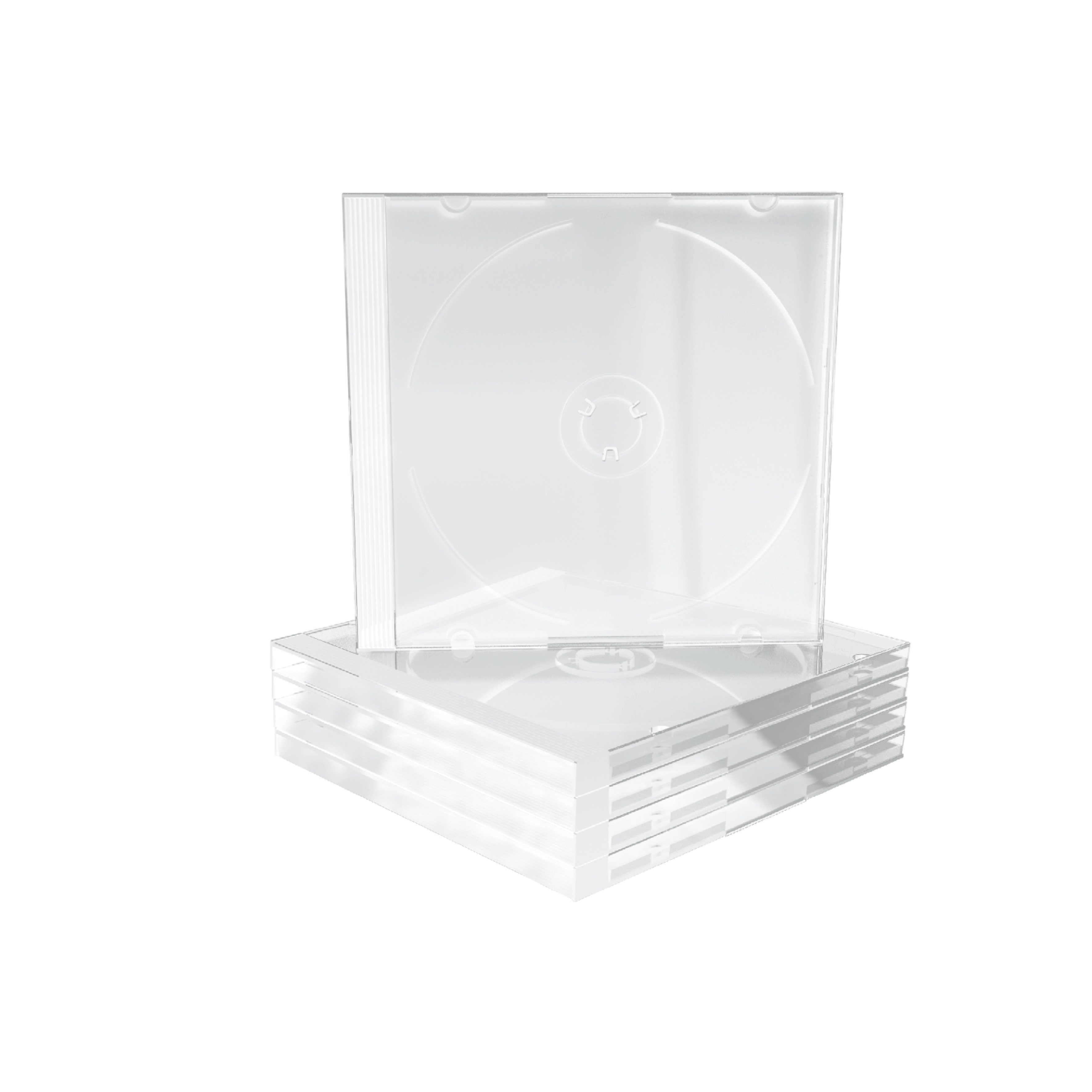 Image of MediaRange BOX24 optical disc case Jewel case 1 discs Transparent