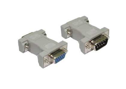 Cables Direct AD-421 cable gender changer DB9 HD15 Grey