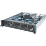 GIGABYTE E263-S30-AAD1 Intel C741 LGA 4677 (Socket E) Rack (2U) Zwart, Staal