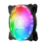 Cooler Master MasterFan MF120 Prismatic 3 IN 1 Computer behuizing Ventilator 12 cm Zwart 3 stuk(s)