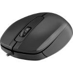 DFN MOUSE DEFENDER ALPHA MB-507 OPTICAL 1000dpi 3P BLACK SILENT CLICK