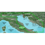 Garmin Adriatic sea north coast Road map