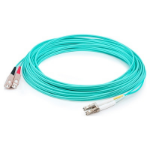 AddOn Networks ADD-SC-LC-3M5OM3LZ fibre optic cable 2 m LOMM OM3 Aqua colour