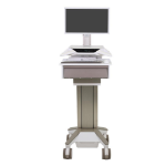 Ergotron CareFit Pro Grey, White Multimedia cart