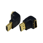 LogiLink AH0007 tussenstuk voor kabels HDMI Zwart