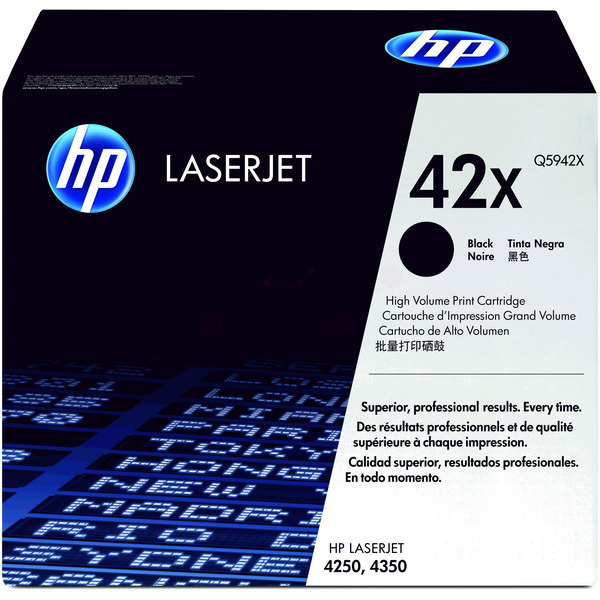 Image of HP Q5942X/42X Toner cartridge black high-capacity, 20K pages...