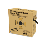 Multibrackets M Universal Cable Sock Roll Black 20mm-W 50m-L